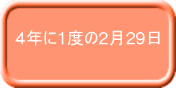 4年に1度の2月29日 